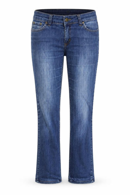 OFIS X OFIS Womens Blue Cotton Straight Jeans Size 31 in Regular Zip