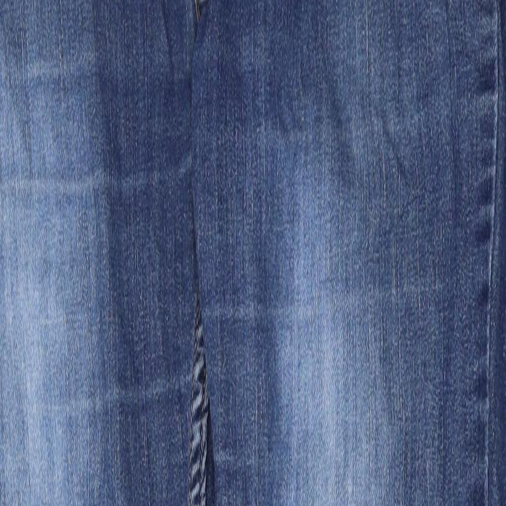 OFIS X OFIS Womens Blue Cotton Straight Jeans Size 31 in Regular Zip