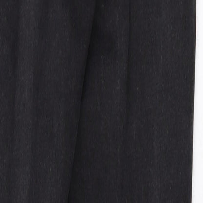 Denim & Co. Womens Black Cotton Skinny Jeans Size 12 Regular Zip