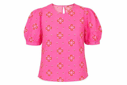 Womens UK Size 12 Marks and Spencer Pink Basic Blouse
