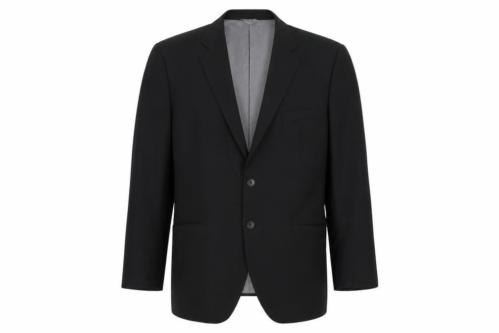 Mens UK Size 42 Burton Regular Black Suit Jacket