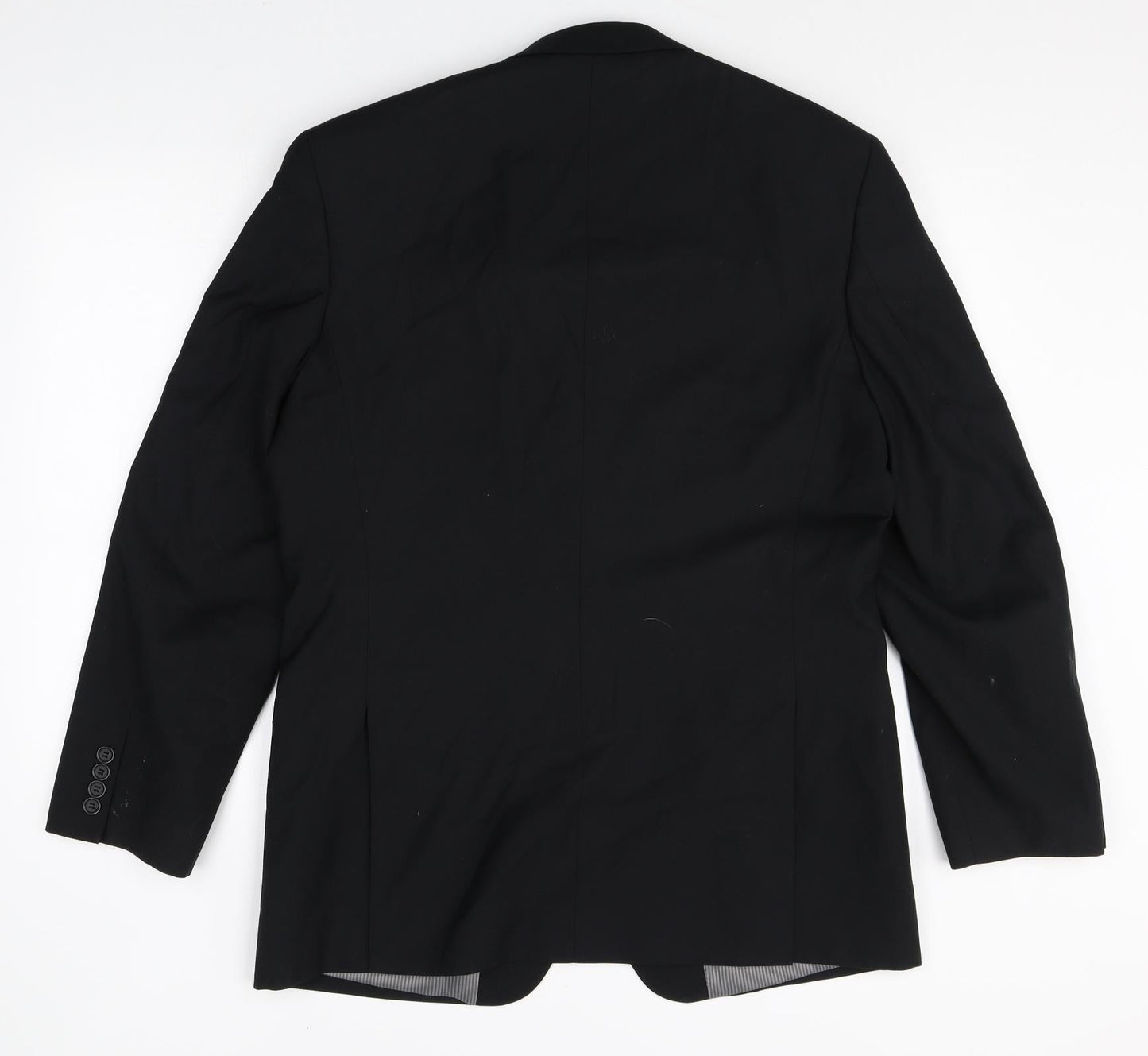 Mens UK Size 42 Burton Regular Black Suit Jacket