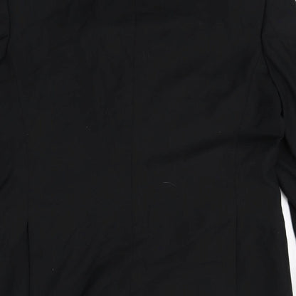 Mens UK Size 42 Burton Regular Black Suit Jacket