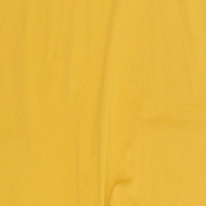 Womens UK Size S Preworn One-Piece Yellow Jumpsuit
