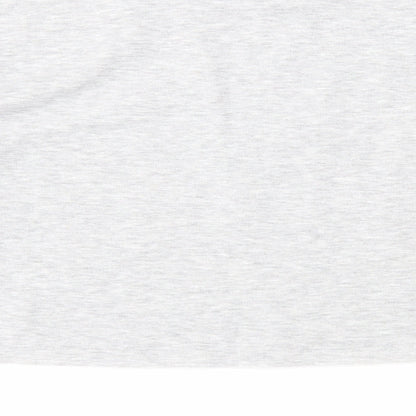 Candy Couture Girls Grey Cotton Pullover Sweatshirt Size 15 Years Pullover