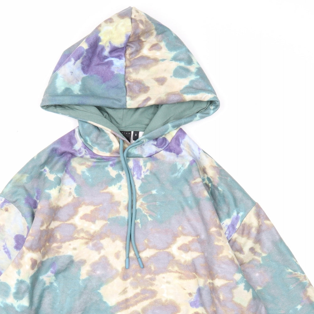 Womens UK Size 2XS ASOS Multicoloured Pullover Hoodie