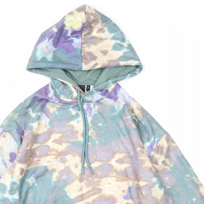 Womens UK Size 2XS ASOS Multicoloured Pullover Hoodie