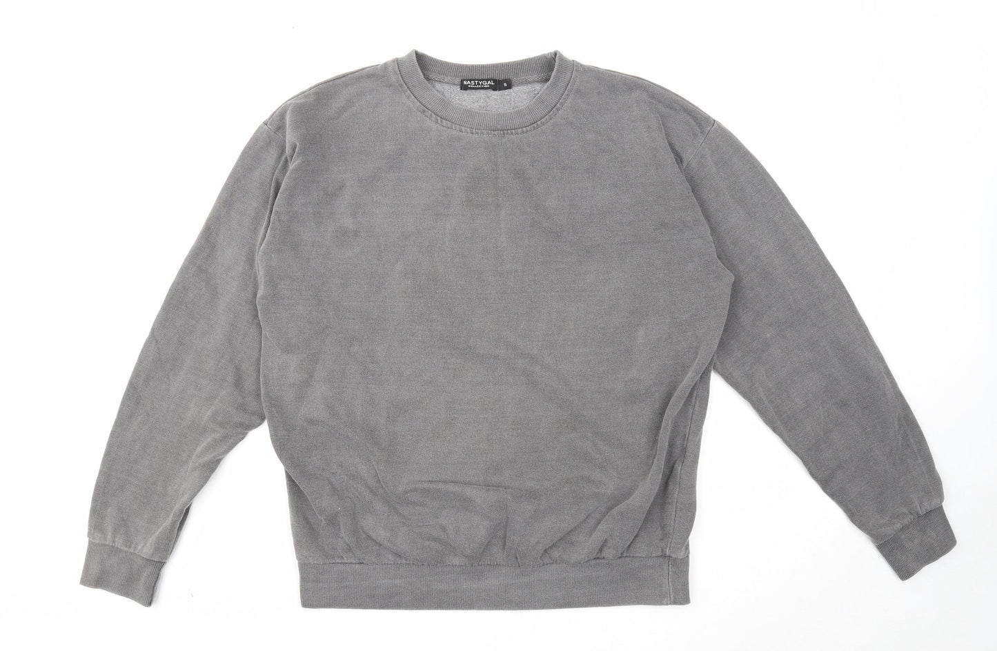 Nasty Gal Womens Grey Cotton Pullover Sweatshirt Size S Pullover - My Body My Rules