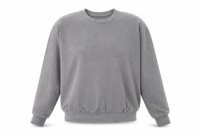 Nasty Gal Womens Grey Cotton Pullover Sweatshirt Size S Pullover - My Body My Rules