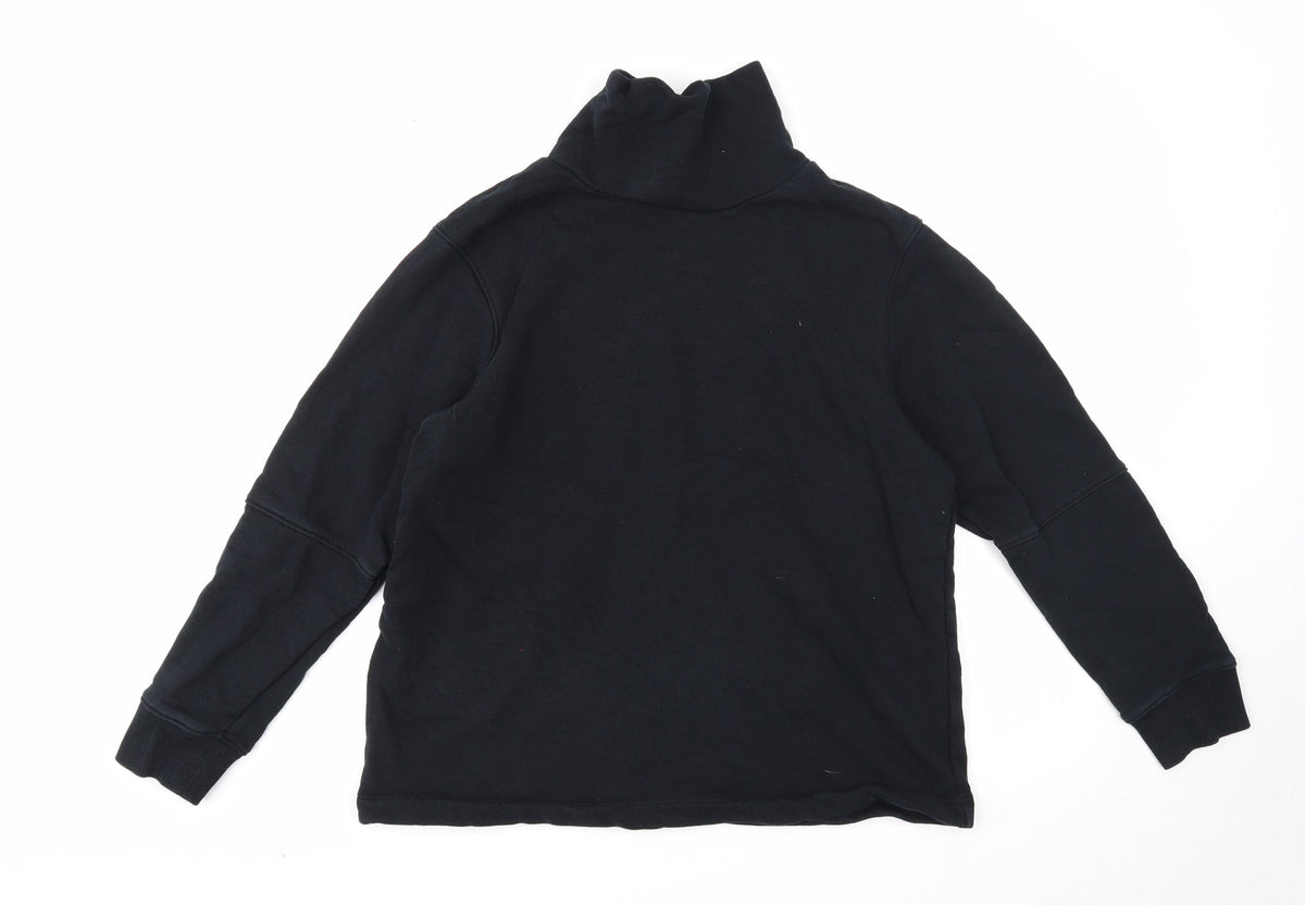 Womens UK Size 14 Marks and Spencer Black Pullover Sweatshirt