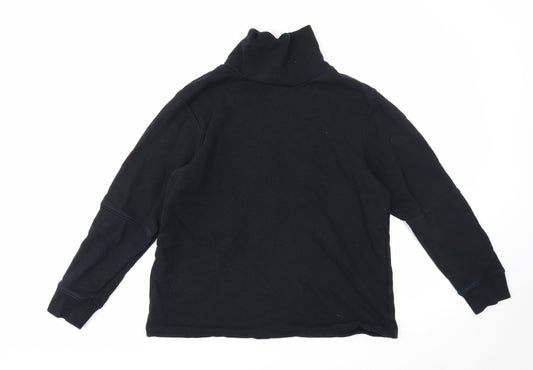 Womens UK Size 14 Marks and Spencer Black Pullover Sweatshirt