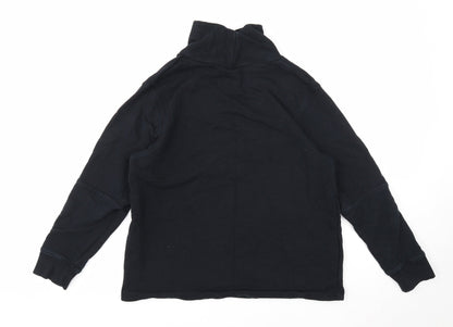Womens UK Size 14 Marks and Spencer Black Pullover Sweatshirt