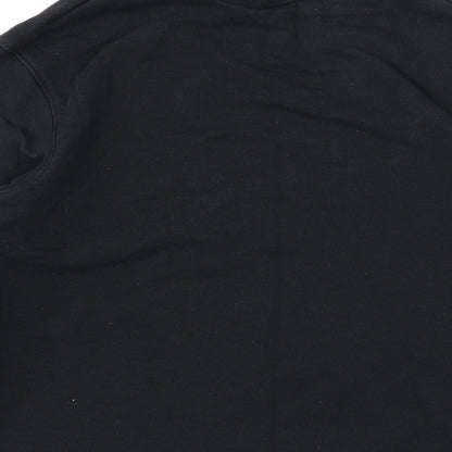 Womens UK Size 14 Marks and Spencer Black Pullover Sweatshirt