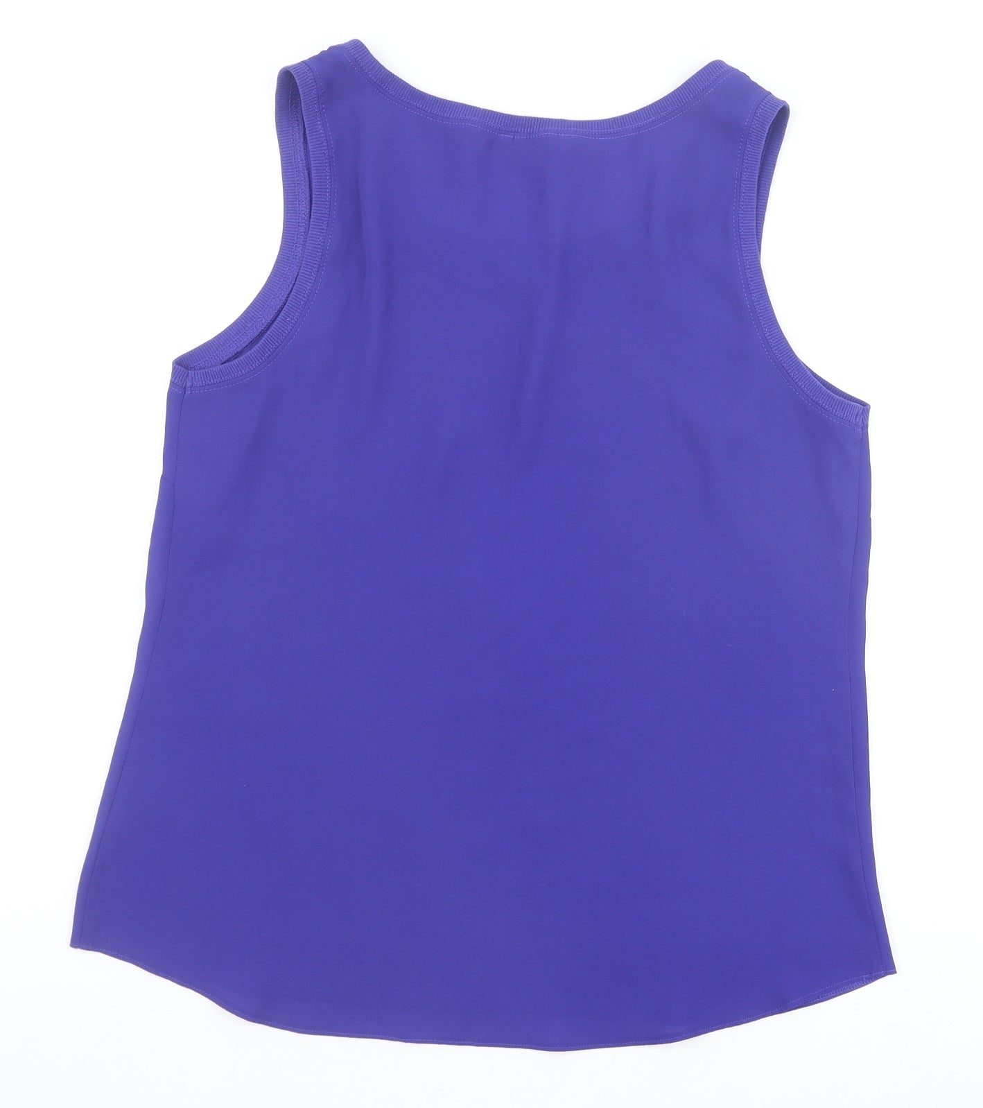 Womens UK Size 10 Papaya Blue Basic Tank