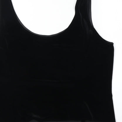 Womens UK Size 18 Marks and Spencer Black Basic Tank