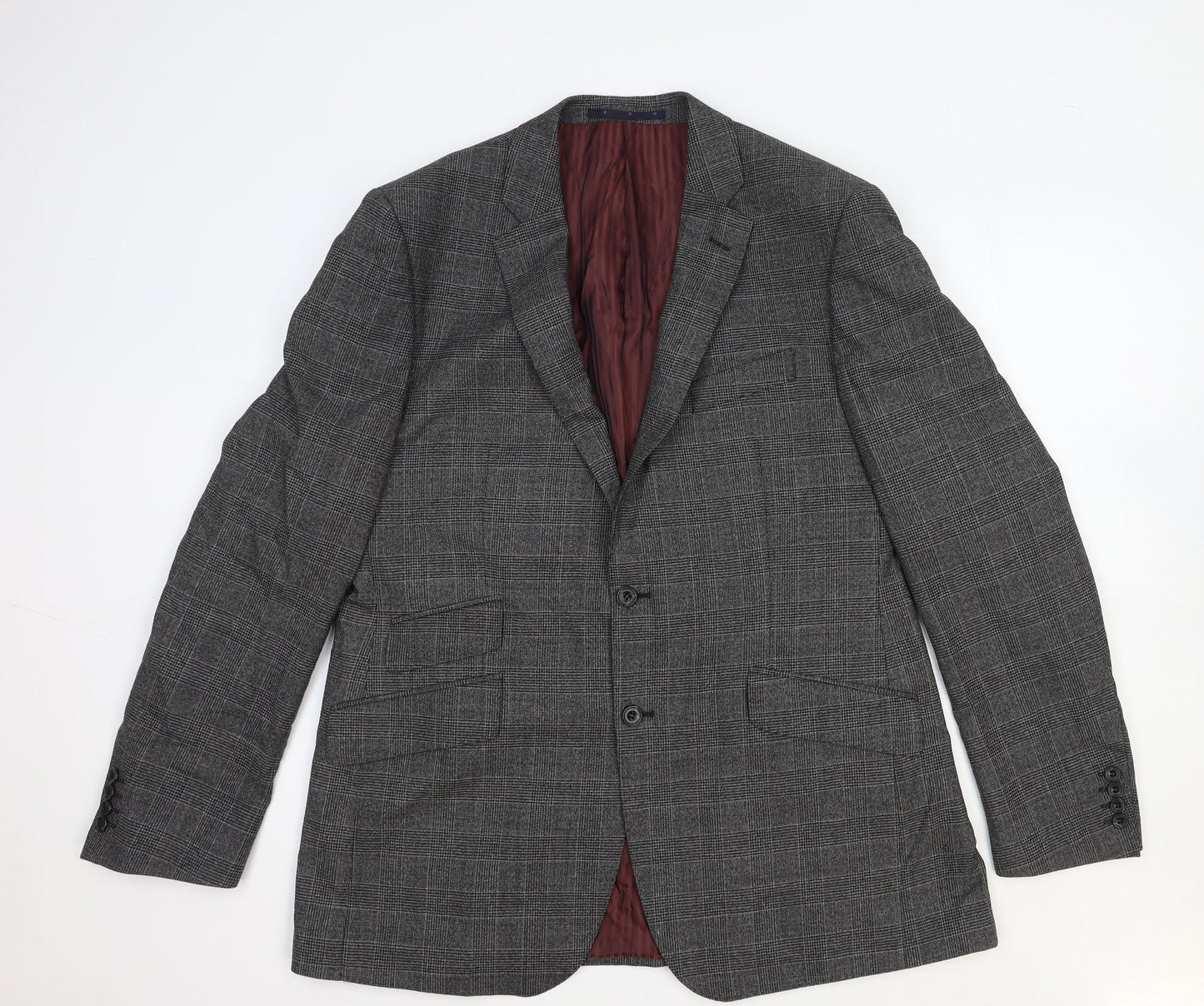 Mens UK Size L Marks and Spencer Regular Grey Suit Jacket