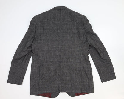 Mens UK Size L Marks and Spencer Regular Grey Suit Jacket