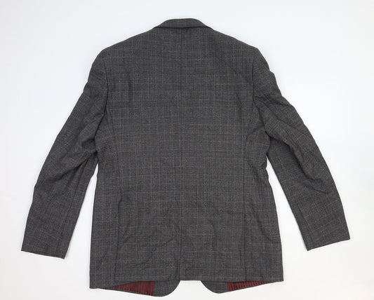 Mens UK Size L Marks and Spencer Regular Grey Suit Jacket