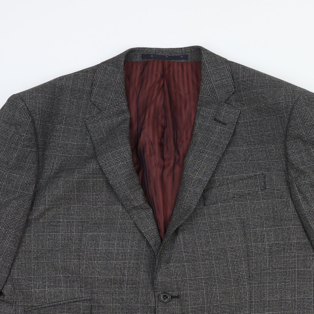 Mens UK Size L Marks and Spencer Regular Grey Suit Jacket