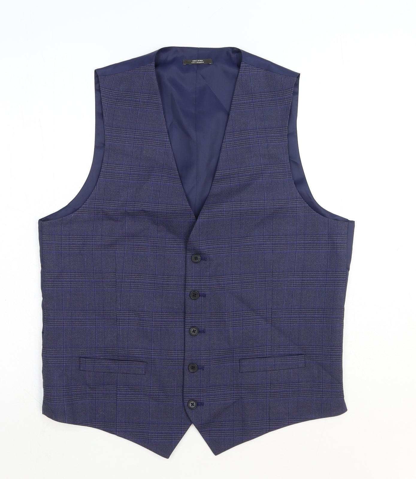 Mens UK Size L Marks and Spencer Regular Blue Suit Jacket