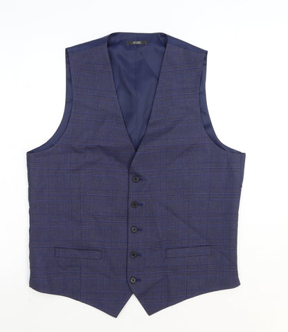 Mens UK Size L Marks and Spencer Regular Blue Suit Jacket