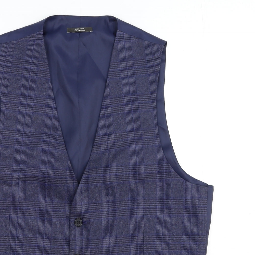 Mens UK Size L Marks and Spencer Regular Blue Suit Jacket