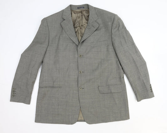 Mens UK Size M Marks and Spencer Regular Grey Suit Jacket