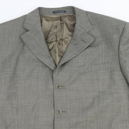 Mens UK Size M Marks and Spencer Regular Grey Suit Jacket