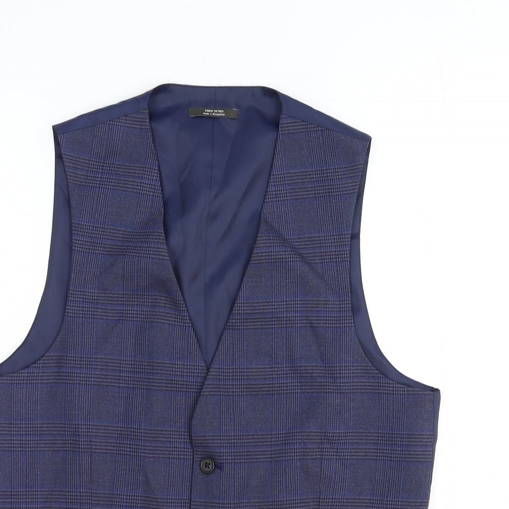 Mens UK Size S Marks and Spencer Regular Blue Suit Jacket