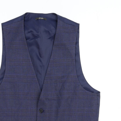 Mens UK Size L Marks and Spencer Regular Blue Suit Jacket