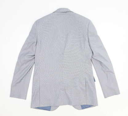 Marks and Spencer Womens Grey Polyester Jacket Blazer Size M