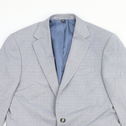 Marks and Spencer Womens Grey Polyester Jacket Blazer Size M