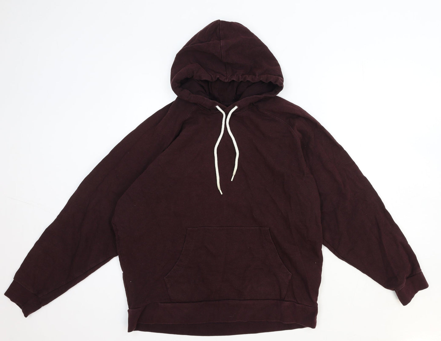 Womens UK Size L ASOS Brown Pullover Hoodie