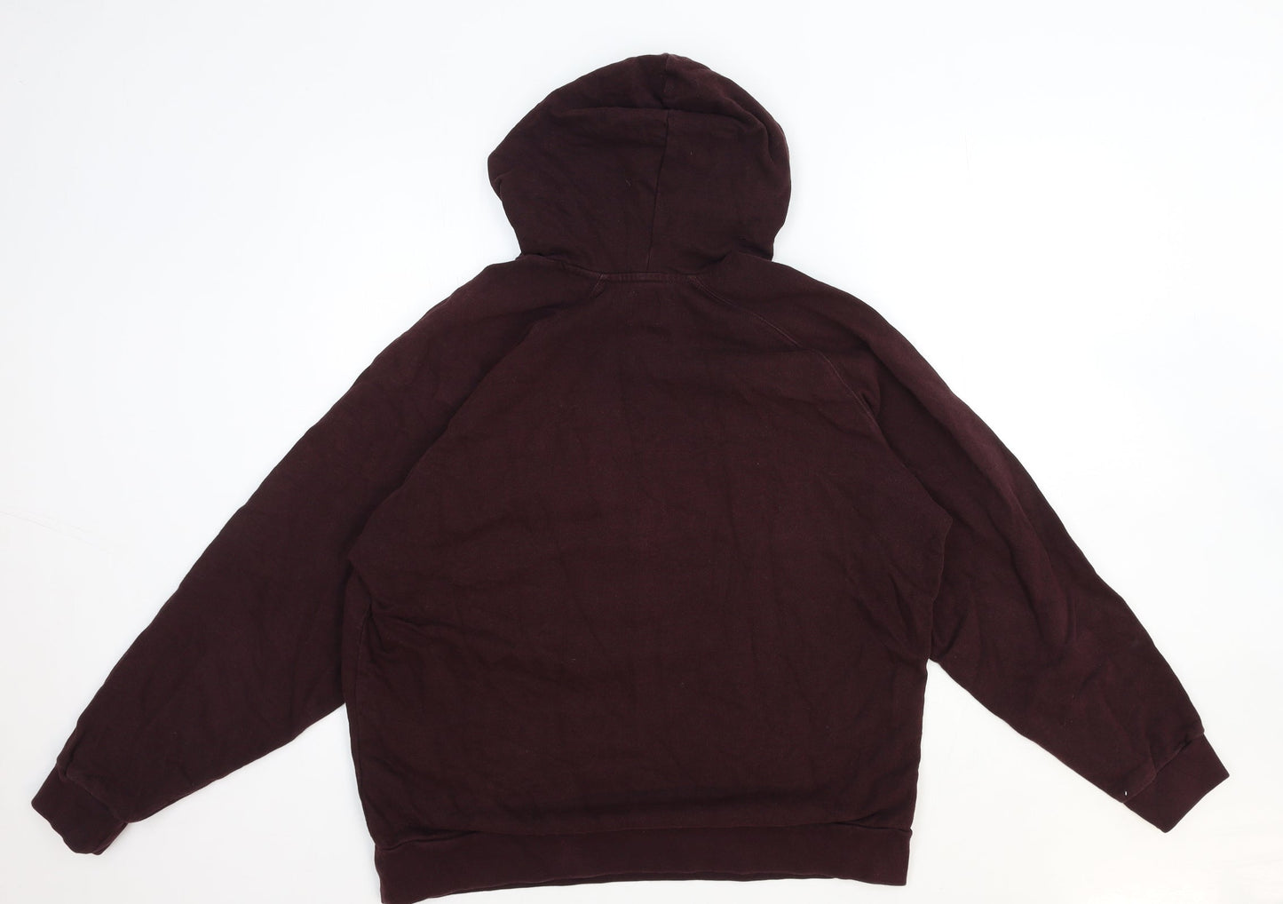 Womens UK Size L ASOS Brown Pullover Hoodie