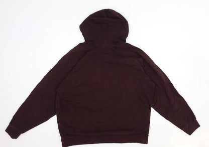 Womens UK Size L ASOS Brown Pullover Hoodie