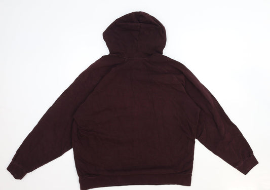 Womens UK Size L ASOS Brown Pullover Hoodie
