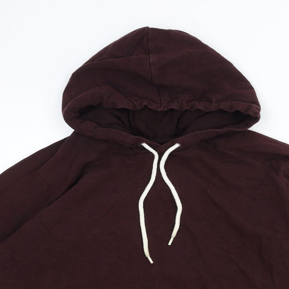 Womens UK Size L ASOS Brown Pullover Hoodie