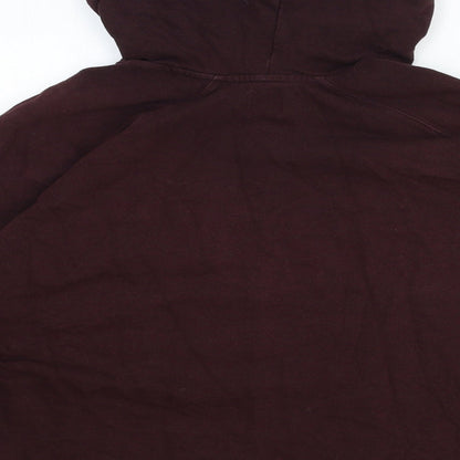 Womens UK Size L ASOS Brown Pullover Hoodie