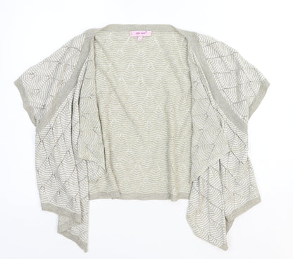 Womens UK Size 16 Per Una Beige Cardigan Jumper