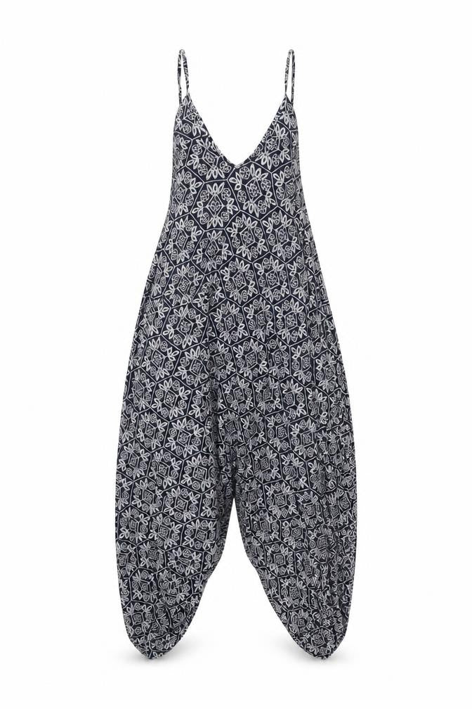 Womens UK Size 6 New Look One-Piece Blue Jumpsuit