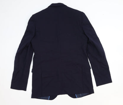 Mens UK Size XL Marks and Spencer Regular Blue Suit Jacket