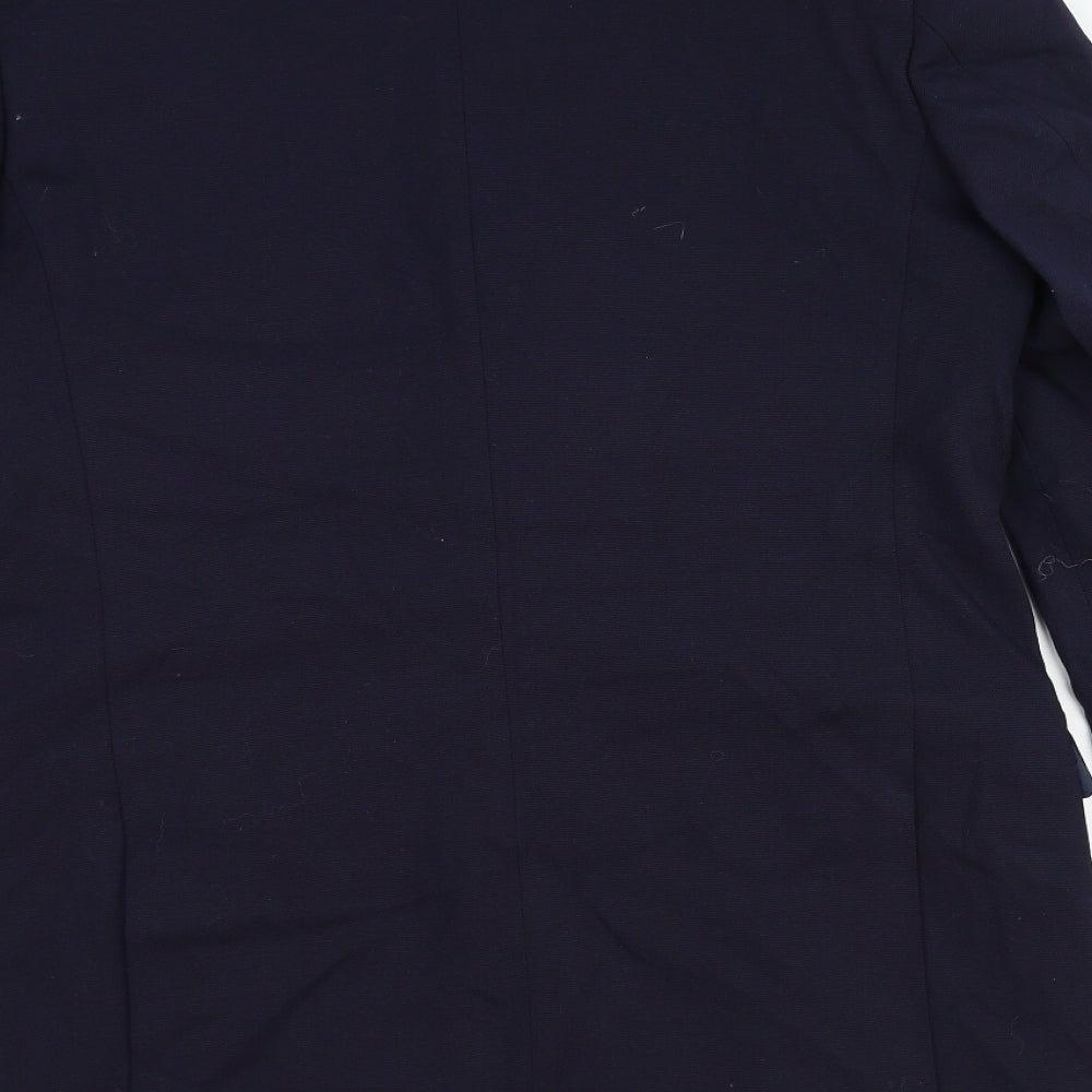 Mens UK Size XL Marks and Spencer Regular Blue Suit Jacket
