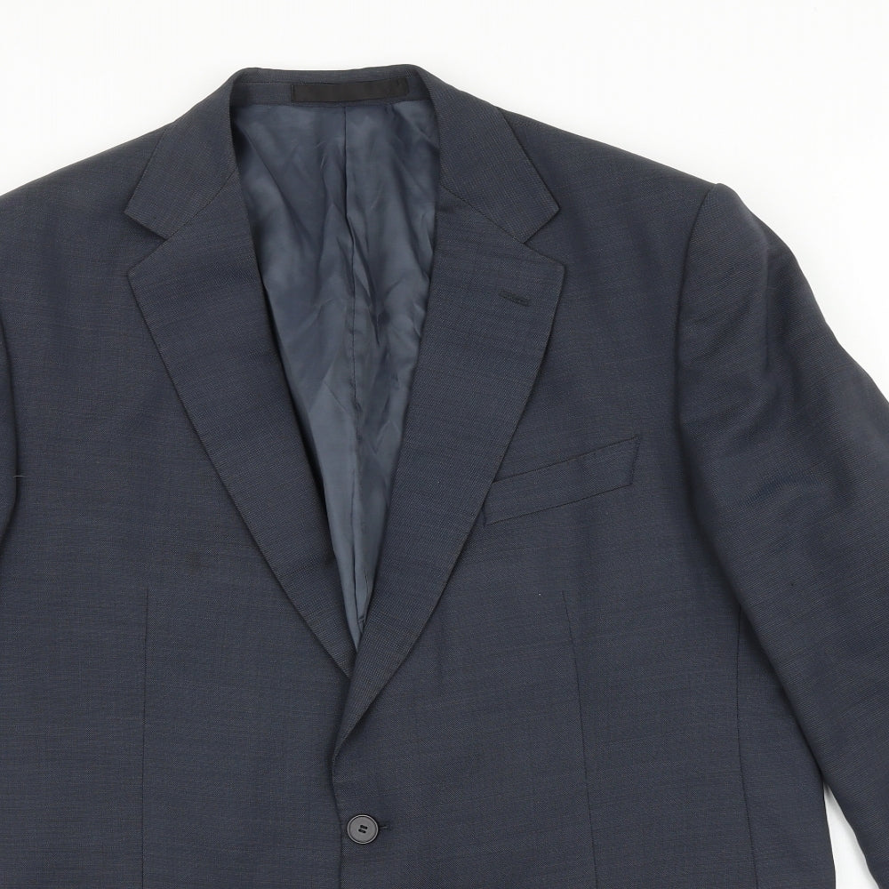 Mens UK Size 44 Marks and Spencer Regular Black Suit Jacket