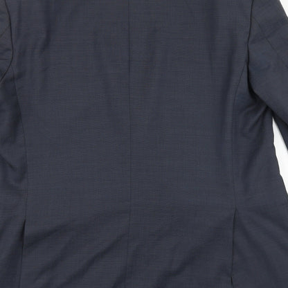 Mens UK Size 44 Marks and Spencer Regular Black Suit Jacket