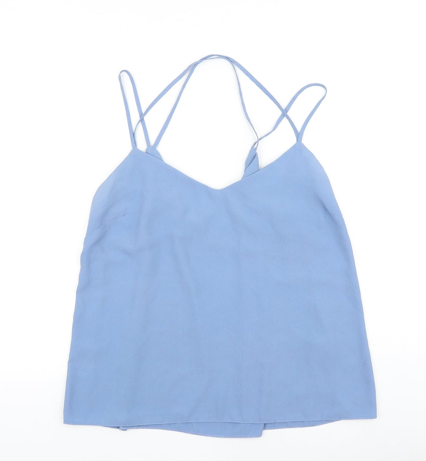 Womens UK Size 18 New Look Blue Basic Tank