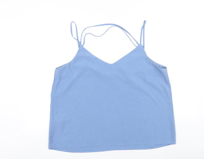 Womens UK Size 18 New Look Blue Basic Tank