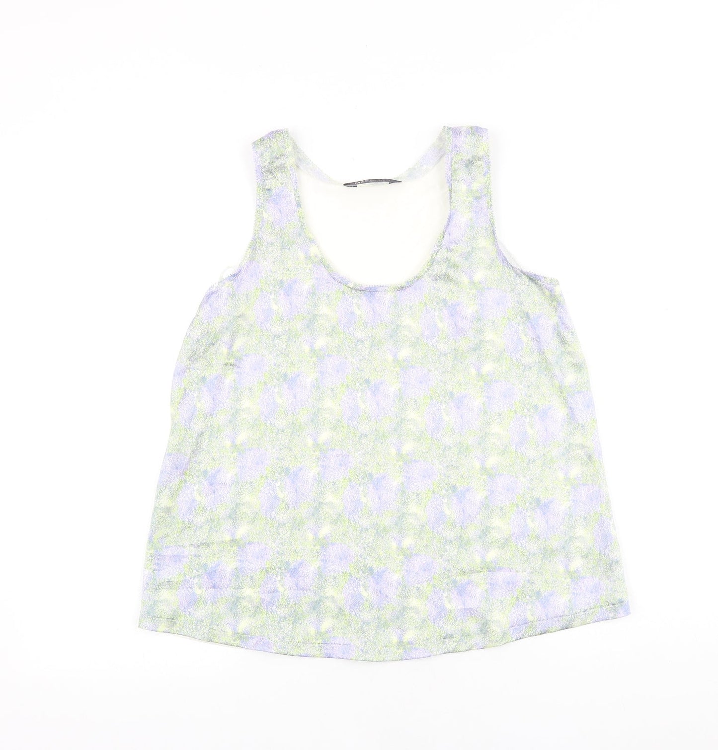 Womens UK Size 6 Marks and Spencer Multicoloured Basic Tank