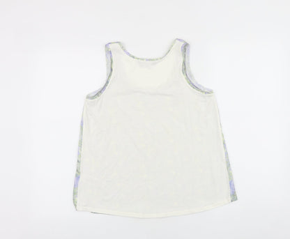 Womens UK Size 6 Marks and Spencer Multicoloured Basic Tank