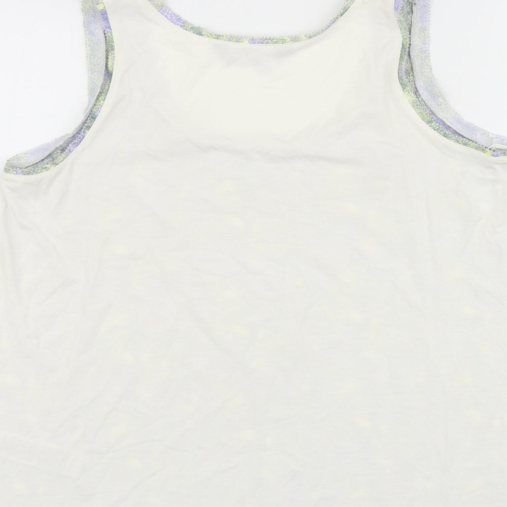 Womens UK Size 6 Marks and Spencer Multicoloured Basic Tank