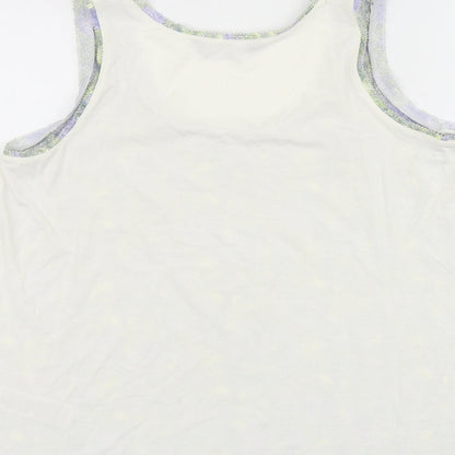 Womens UK Size 6 Marks and Spencer Multicoloured Basic Tank